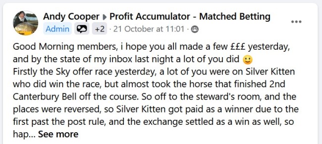 Profit Accumulator Andy Cooper